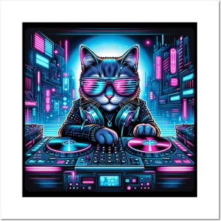 DJ Cat Posters and Art